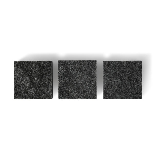 Mongolian Black Split Cobbles