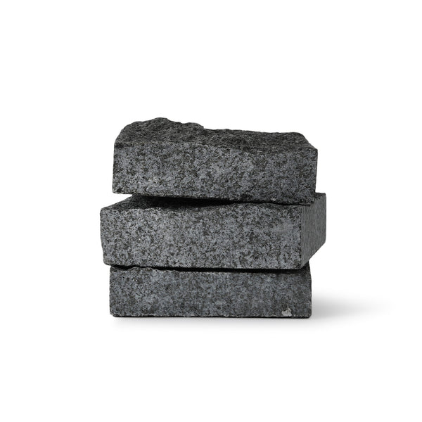 Mongolian Black Split Cobbles