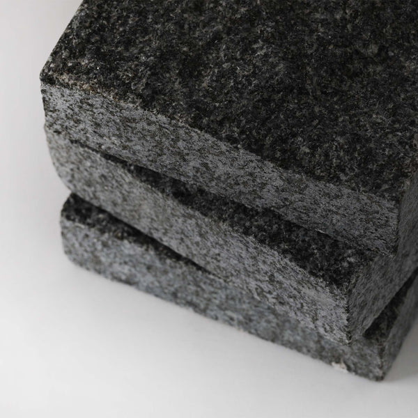 Mongolian Black Split Cobbles