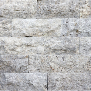 Pattern of gray stone tiles